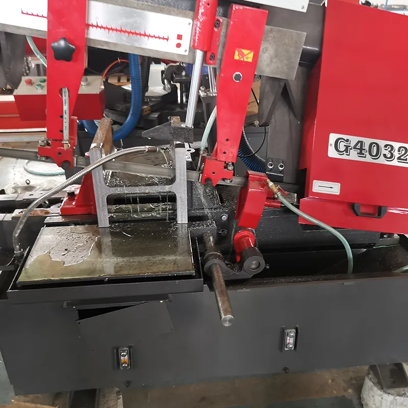Обычный ленточнопильный станок Шэнъян G4032B ручная подача и резка.4