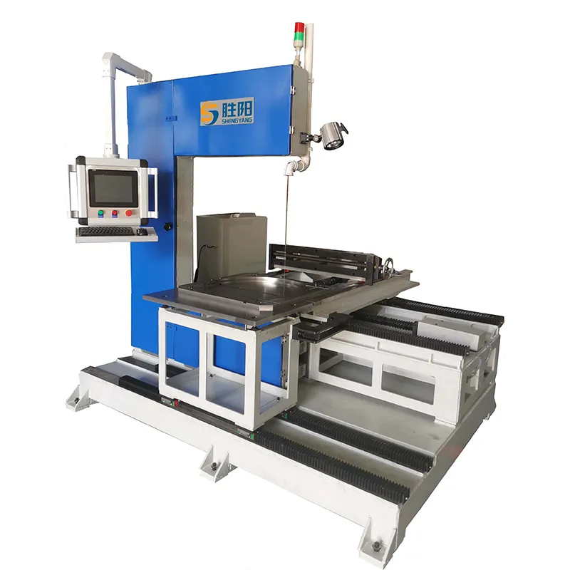 Алмазный кольцевой ленточнопильный станок Шэнъян GKHX80-80-80 с ЧПУ2-8 (4)