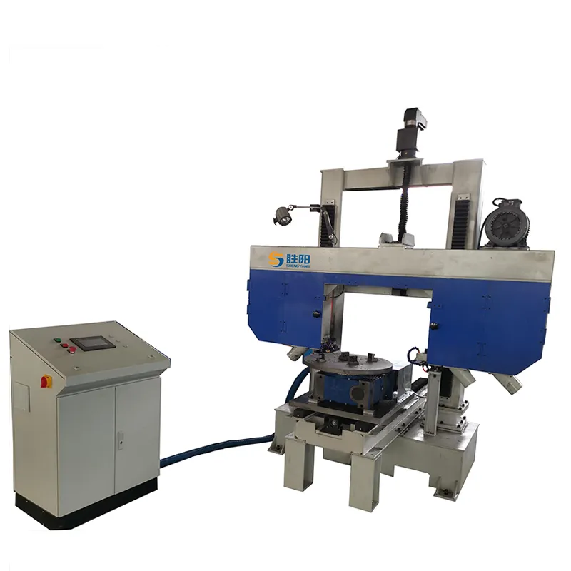Вращательный ленточнопильный станок для плоской резки Шэнъян резка сверхтвердых материалов.1