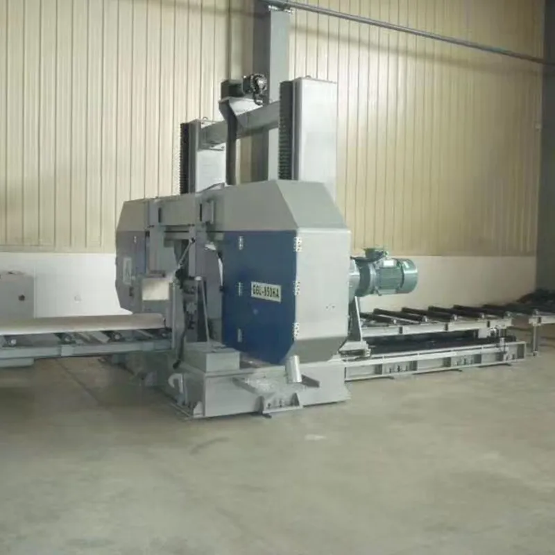 Высокоскоростной горизонтальный ленточнопильный станок Шэнъян резка алюминиевых прутков и труб.4